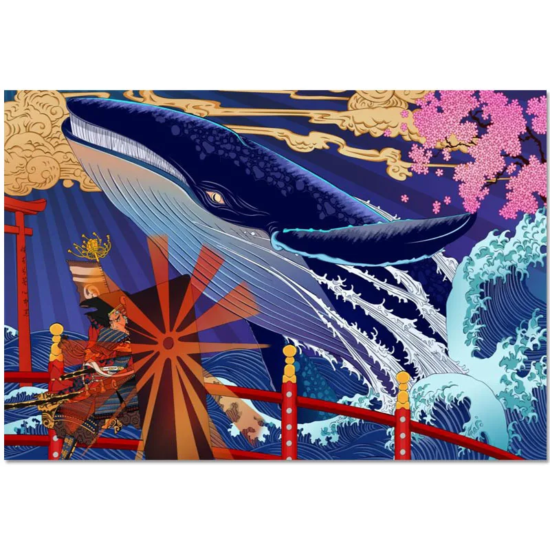 

Ukiyo-e Style Posters Wall Art Decor Picture Modern Home Room Decoration High Quality Canvas Painting 20x30cm,27x40cm