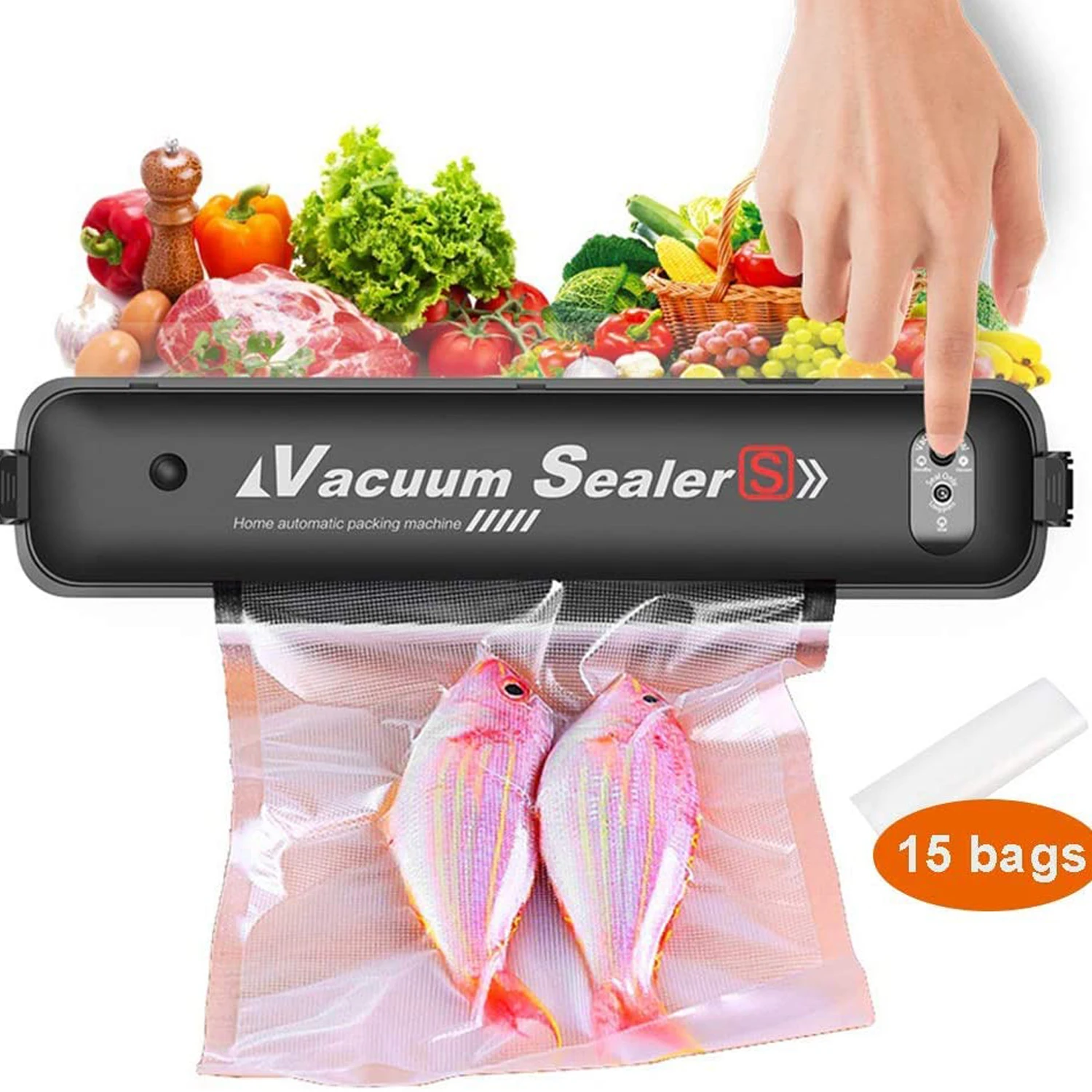 

Dropshipping Food Vacuum Sealer Machine Home Food Vacuum Packaging Machine 2020 Hot sell Vacuum packing machine