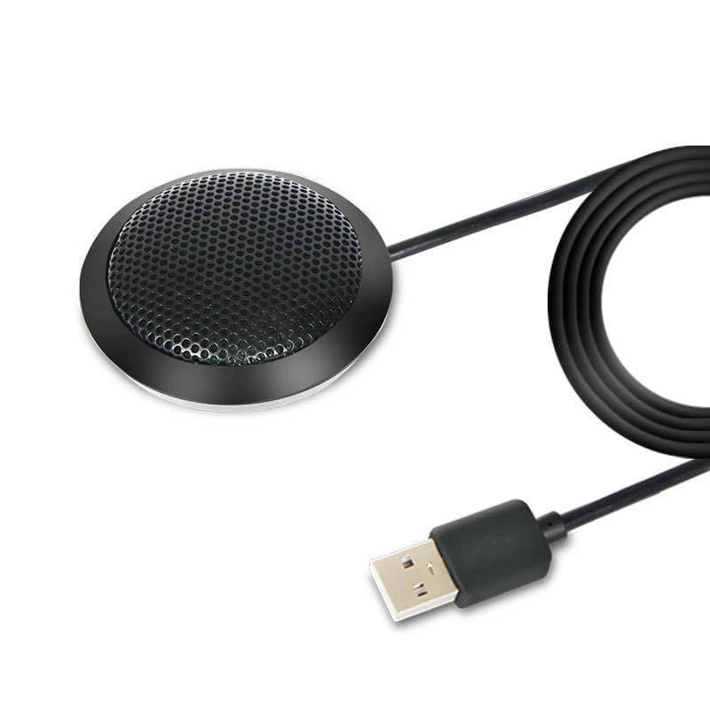

Всенаправленный конденсаторный микрофон, микрофон, USB-разъем для голосовых чат, встреч, бизнес-конференций, настольного компьютера