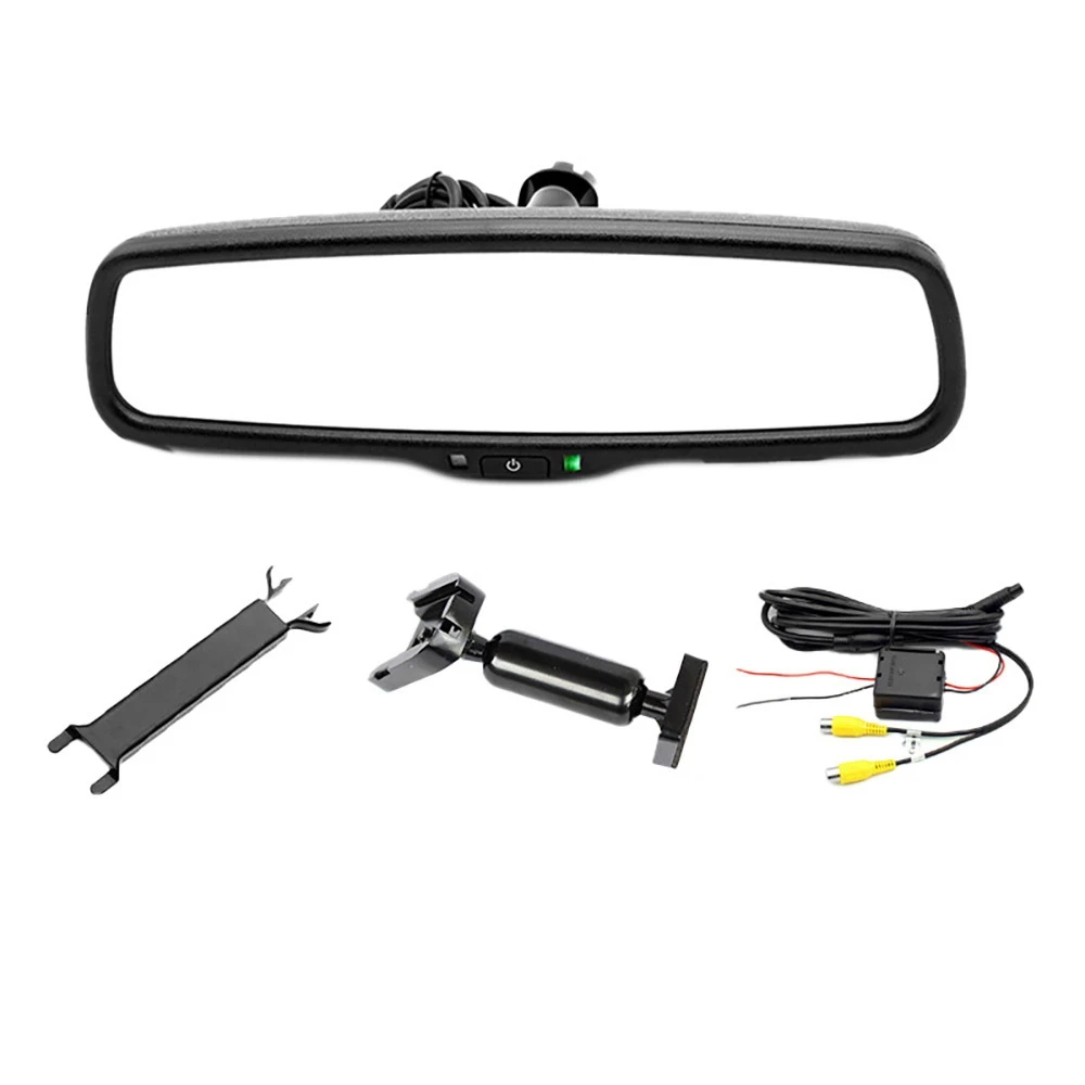 

Car 4.3-Inch Dash Cam Mirror Auto-Dimming AHD Display with Special Car Bracket HD Reversing Rearview Mirror