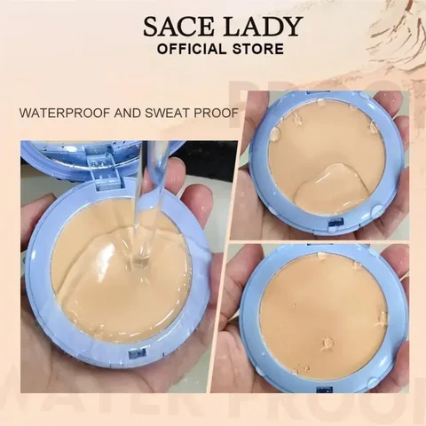 SACE LADY BB-крем на воздушной подушке, долговечный консилер для макияжа лица, подушка для лица, косметический макияж, контроль жирности, макияж TSLM1