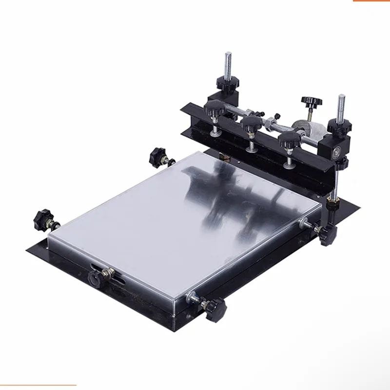 Шелковая ткань ручной стол для горячего тиснения паяльная машина