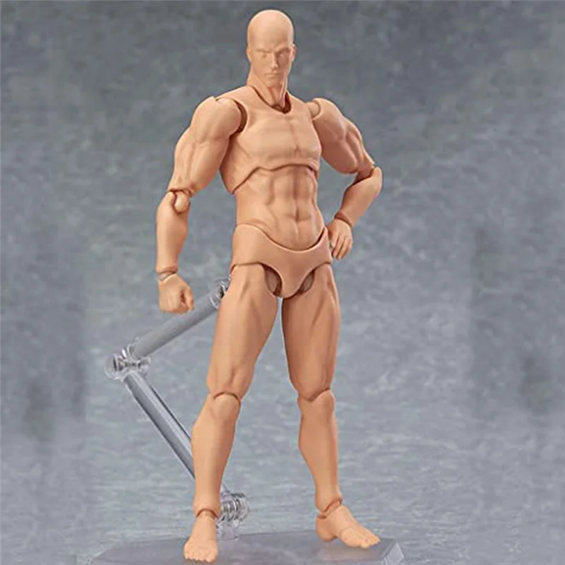 Кукла-тело манекен художника шарнирный фигурки для рисования мужской + женский