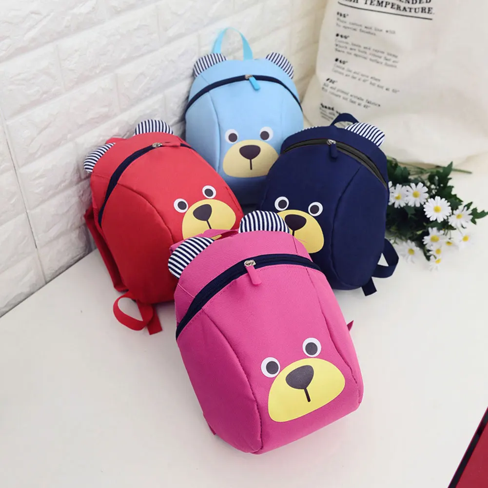 

Прочный Школьный ранец для детского сада, маленький медвежонок, милый рюкзак, моющаяся симпатичная сумка с графическим рисунком, большая емкость для ребенка, малыша