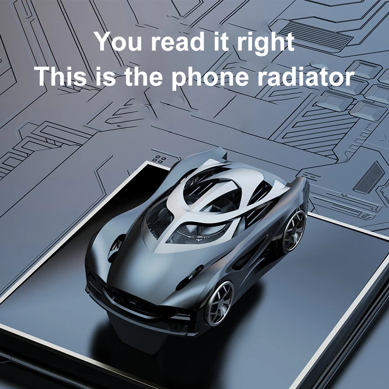 

E-sports For Iphone/xiaomi Mobile Phone Cooling Fan Cell Phone Cool Heat Sink Game Cooling Rgb Lighting Ultra Silent Portable