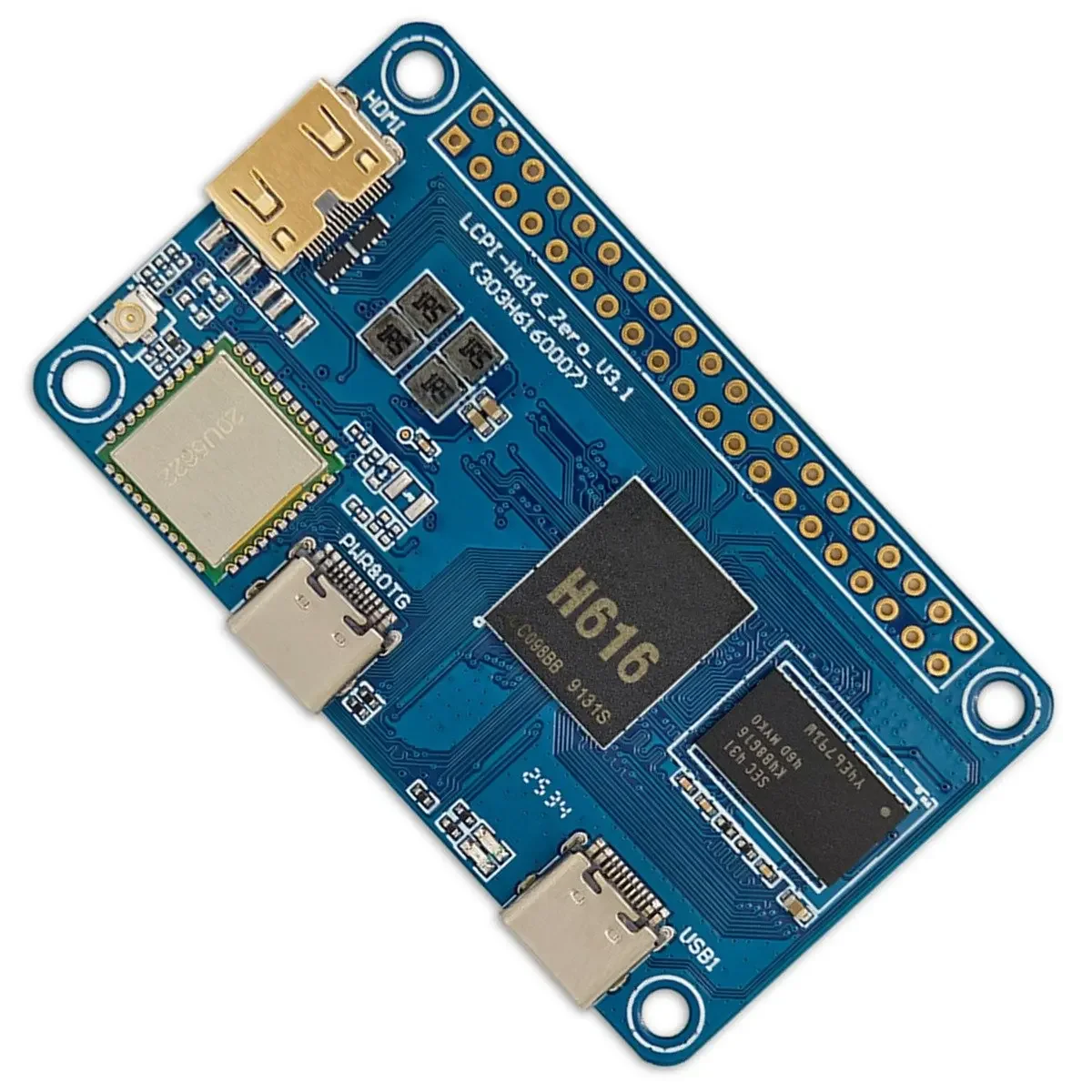 Фото Плата разработки VivaA26Z для Allwinner H616 ZERO, 512 МБ, ARM-материнская плата, поддержка 4K/60fps, модуль ТВ-приставки для OTT №5