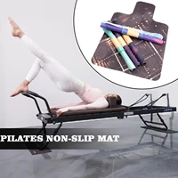 pilates reformer mat pilates suede rubber yoga mat non mat core training positioning slip bed reconstituted n3m8