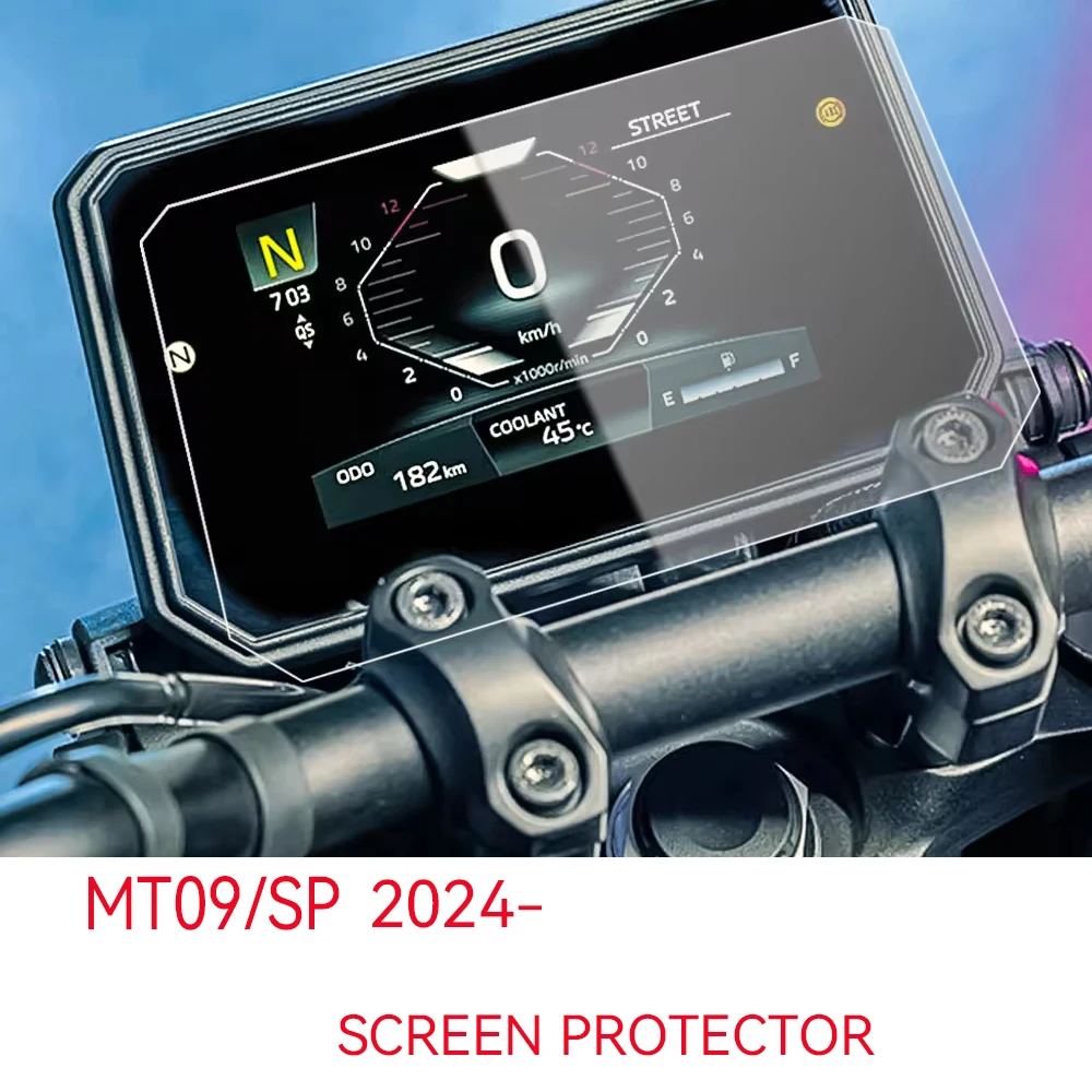 

Защитная пленка для мотоцикла Yamaha MT-09 MT 09 SP, аксессуары для приборной панели с блокировкой царапин 2024- MT09