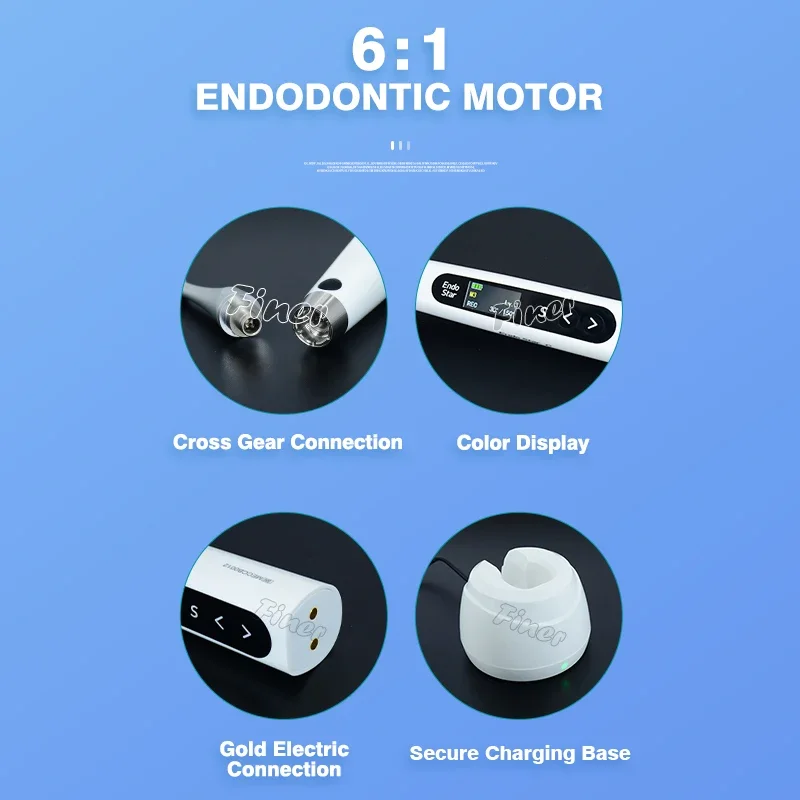 лучший вращающийся эндодонтический наконечник apex endo motor de ntal с локатором