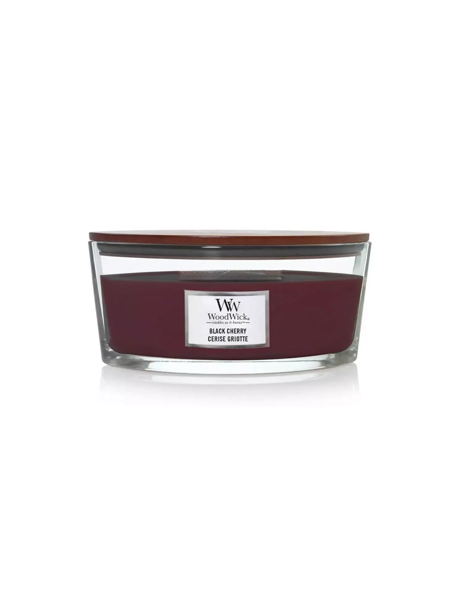 

BLACK dimensions 19cm x 12cm x 9.2cm and has a burn time of up to 50 hours, our candles feature a natural wood Wick designed to