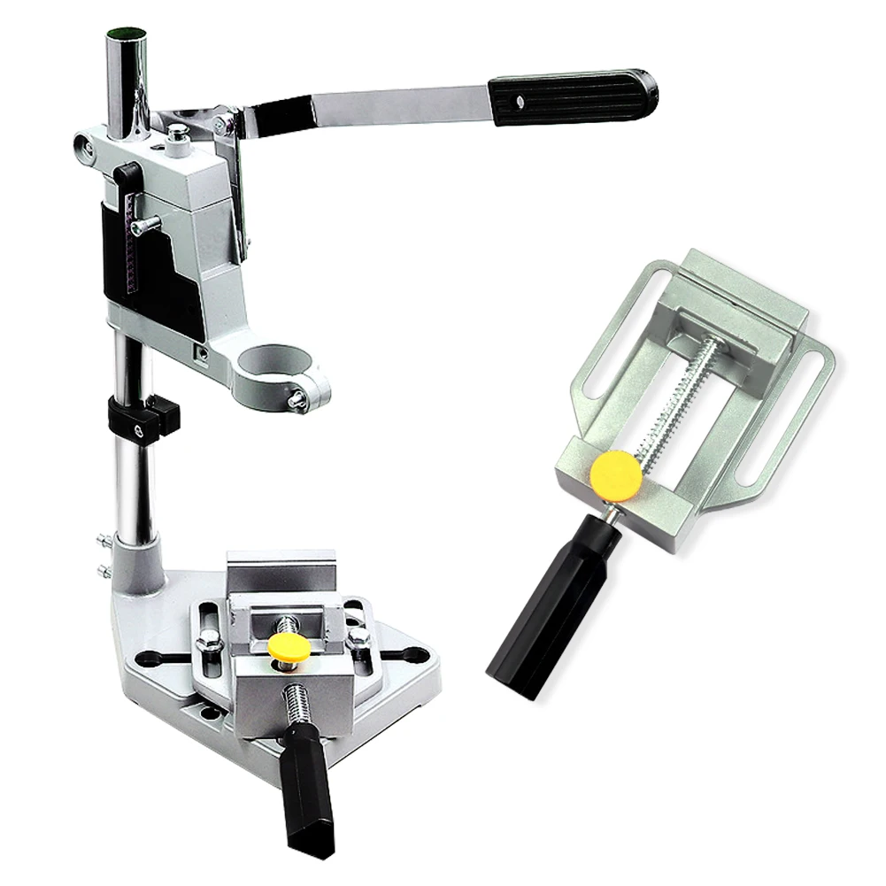 

Электрический Вертикальный Настольный сверлильный станок с фиксированной рамой с одной головкой сверлильный станок патрон аксессуары для электрической шлифовальной машины