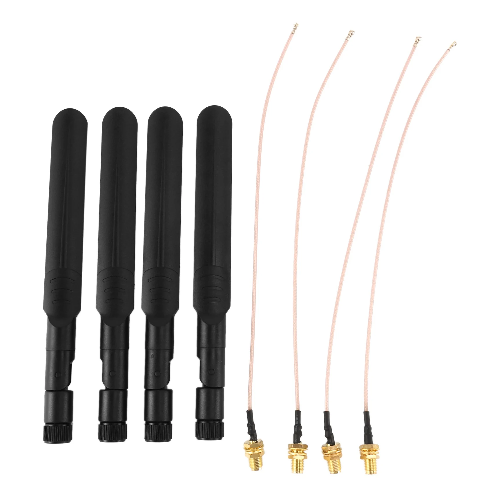 Двухдиапазонный Wi-Fi 2 4 ГГц 5 8 8DBi RP-SMA штекерная антенна 20 см дюймов RG178 U.FL IPX IPEX к