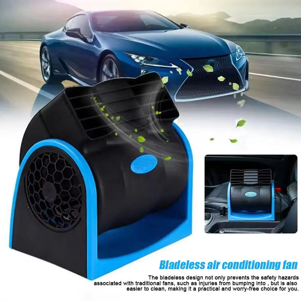 Мини-вентилятор для автомобиля 12 В регулируемый