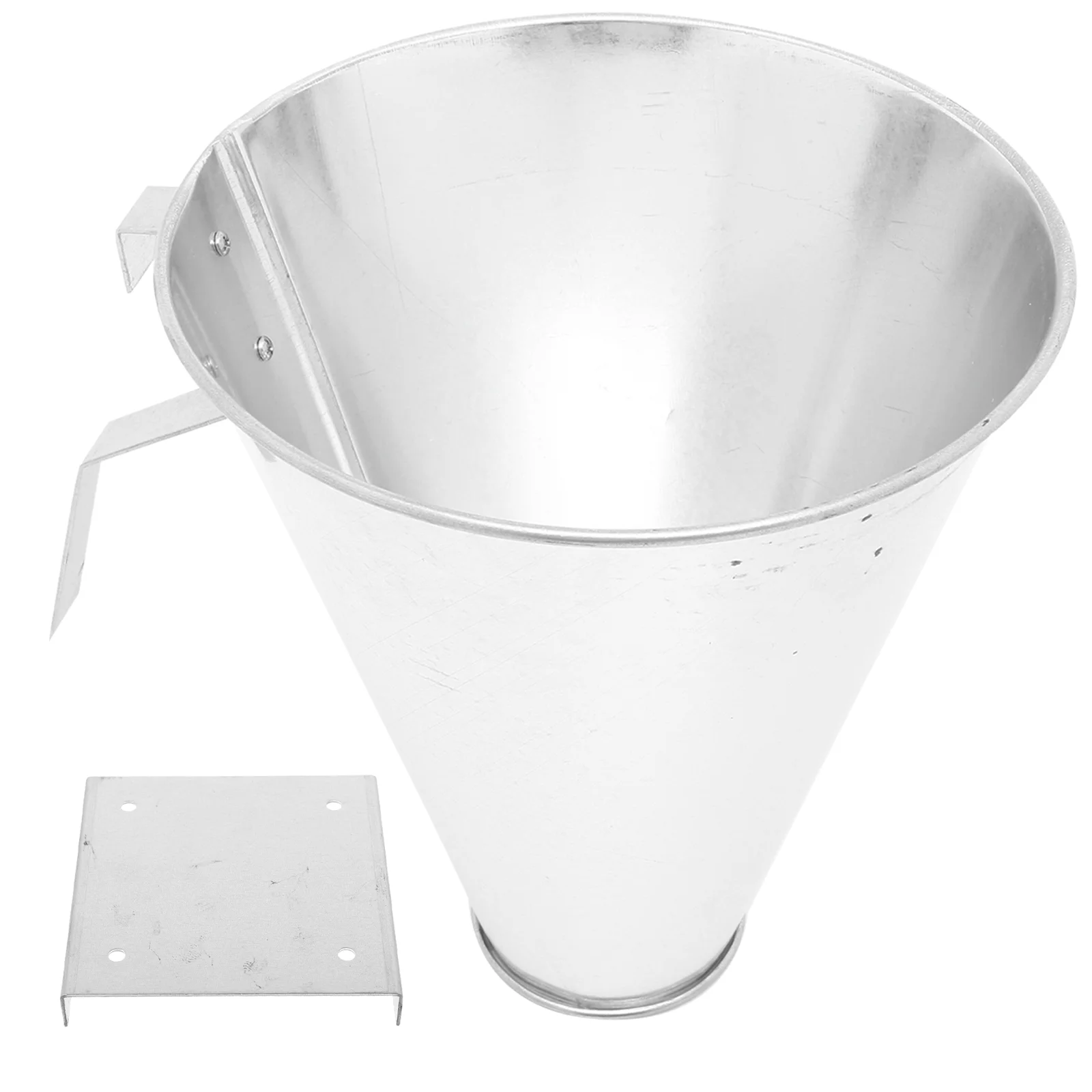 

Chicken Duck Slaughtering Equipment Metal Bleeding Funnel Hair Puller Stainless Steel Multipurpose Large Strainer