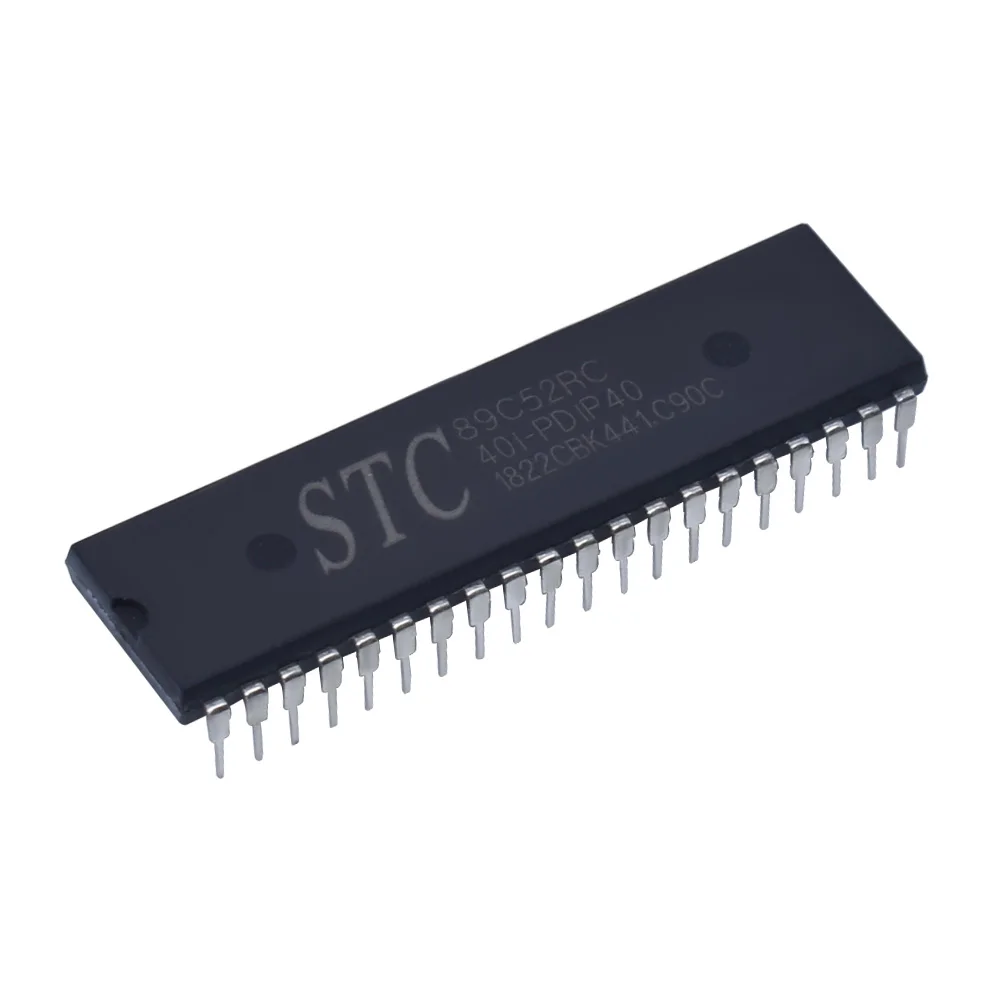 Фотоэлементы STC89C52 DIP-40 улучшенный центральный блок обработки 80C51 6T или 12T на цикл