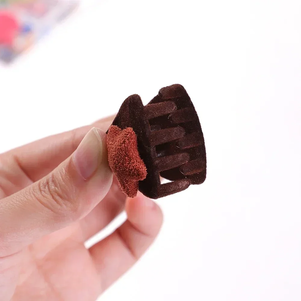 2 шт./партия Детские треугольные заколки для волос с кошачьими ушками