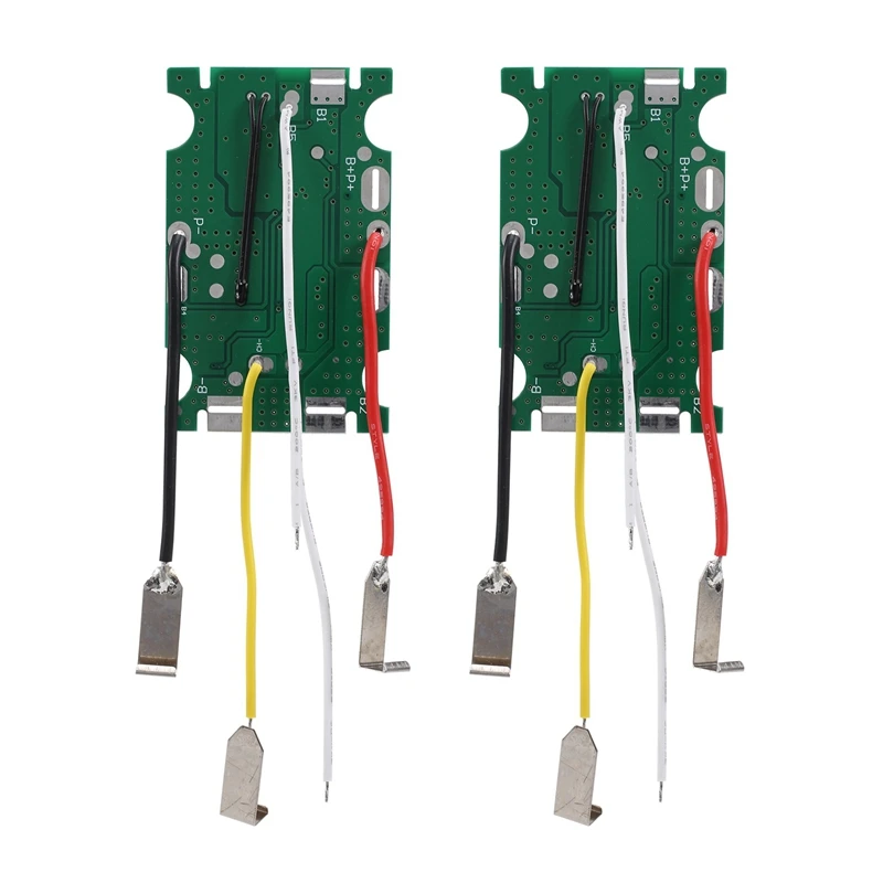 

2 Pcs BMS 6S 12A 25V Lithium Battery Protection Board With Short Circuit/Temperature Protection