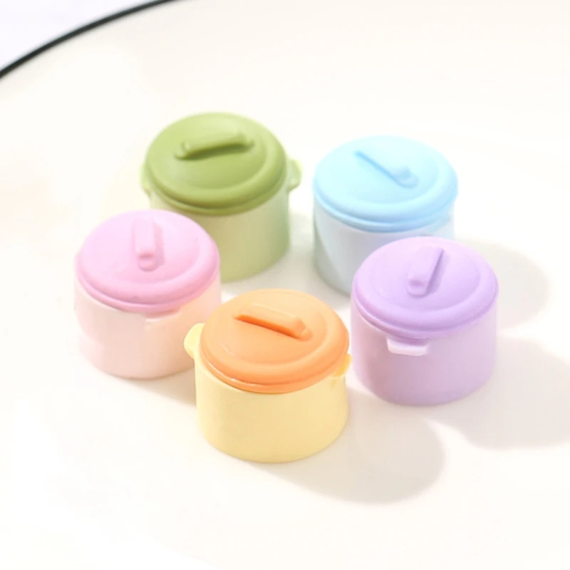

Simulation Kitchen Play Kitchen Pot Ware Model Toddler Educational Fake Ware Toy