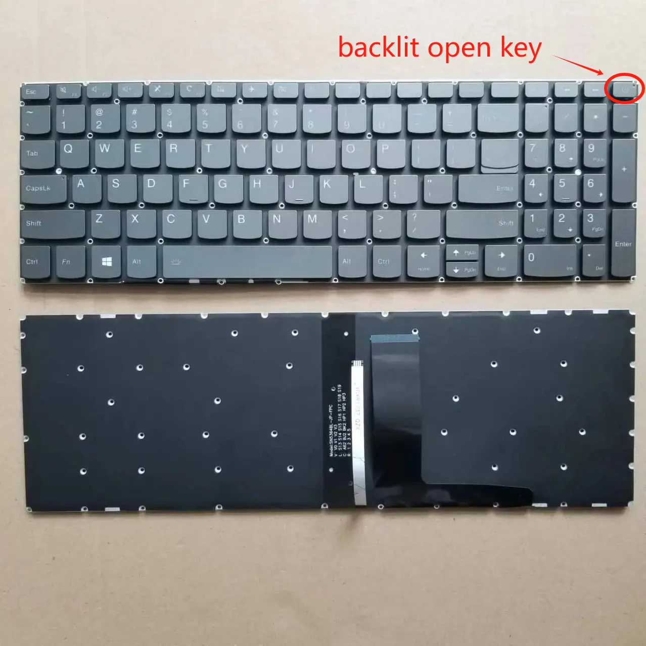 Подсветка для клавиатуры ноутбука Lenovo IdeaPad 320 15 320-15ISK 320-15ABR 320-15AST 320-15IAP 320-15IKB S145