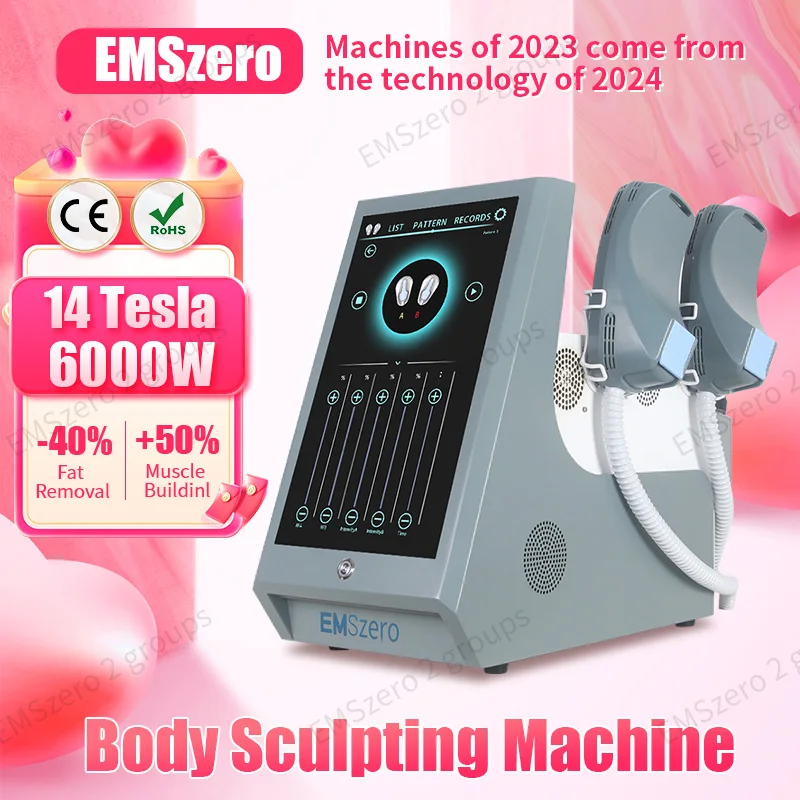 

2023 New 14 Tesla DLS-Emslim Neo Hi-emt Muscle Stimulate Slimming Machine EMSzero Weight Loss Body Sculpt Salon Product 6000W