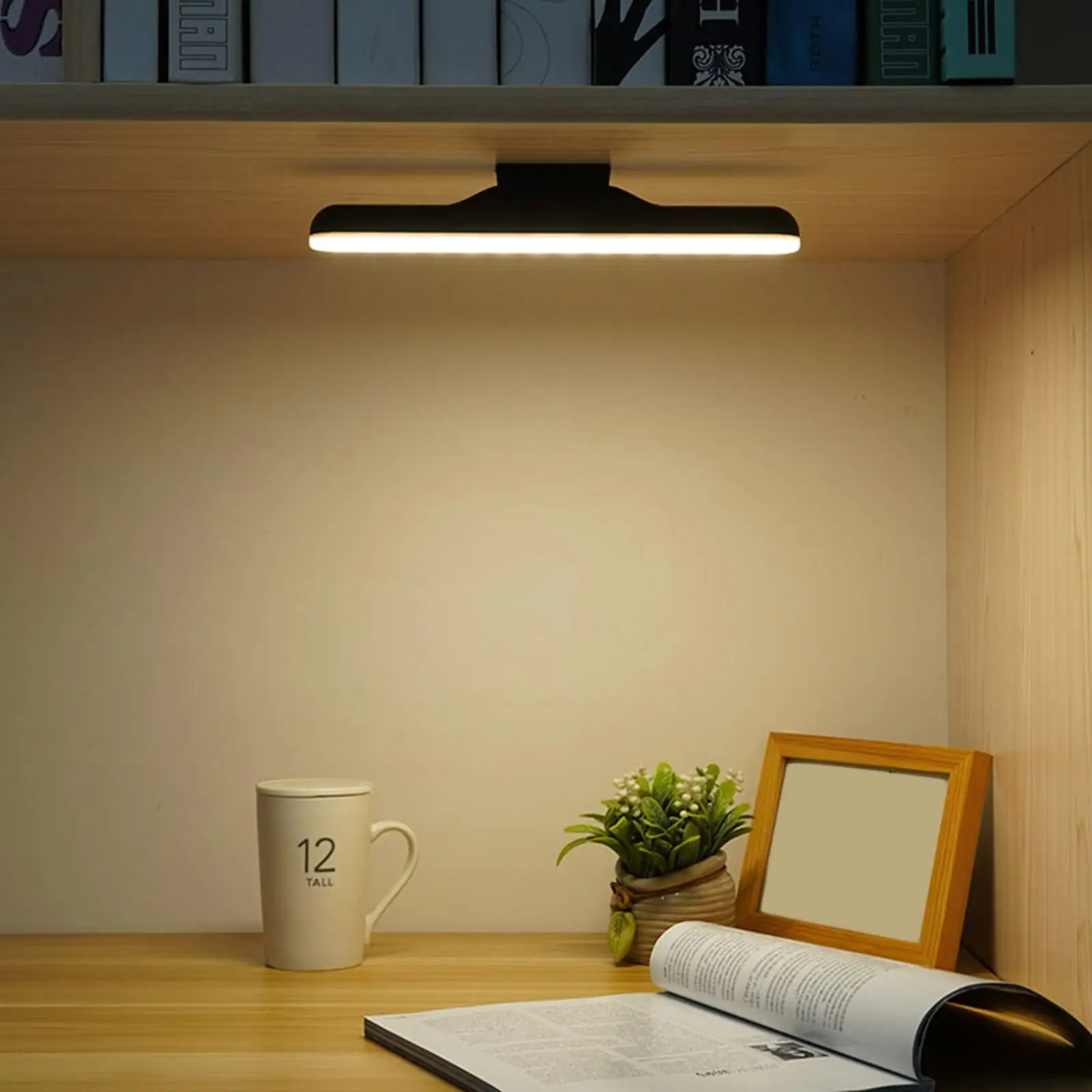 

Осветительная панель для кабинета с регулируемой яркостью, перезаряжаемая комнатная фонарь для шкафа, осветительный прибор для дома
