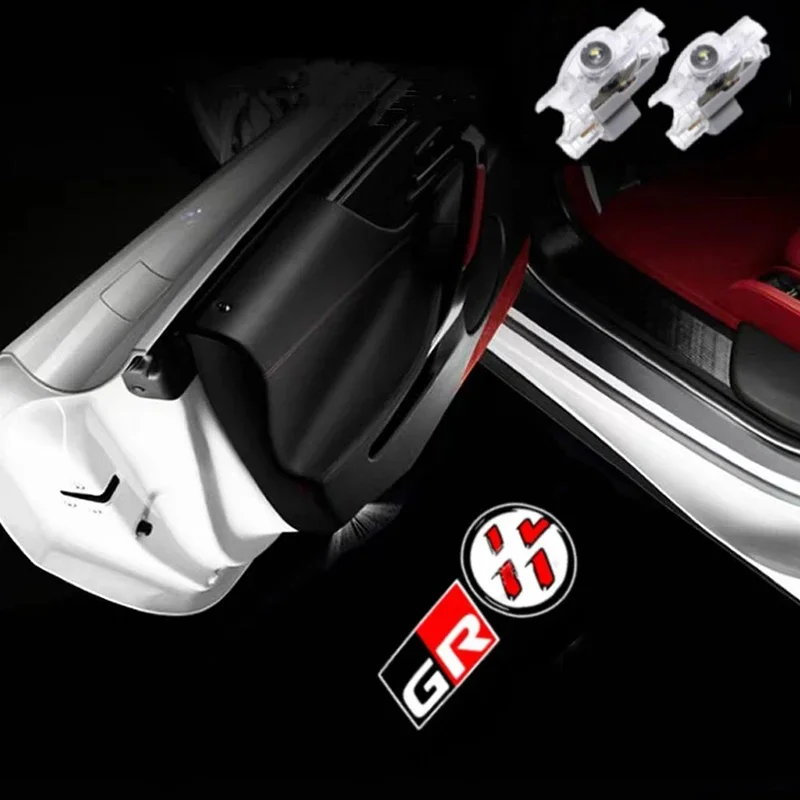 Светодиодная автомобильная лампа Ghost Door Light Logo Дверная для AE86 GT86 FT86 Добро