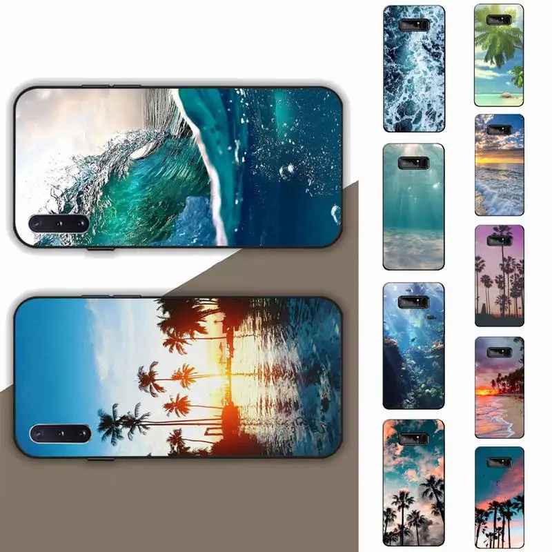 

Sea Beach Phone Case for Samsung Note 5 7 8 9 10 20 pro plus lite ultra A21 12 72