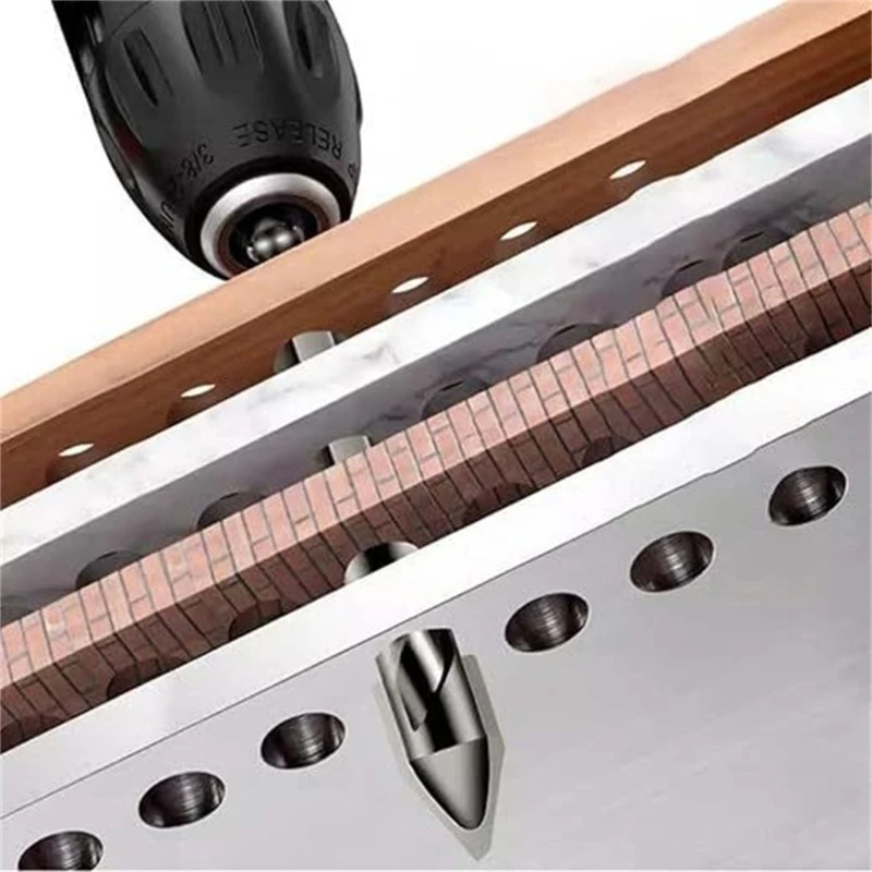 8 шт. эксцентриковое сверло с наклонной головкой по бетону промышленные сверла