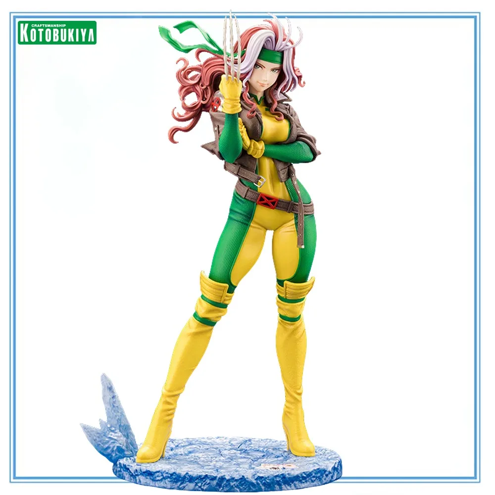 Фото 100% Оригинальная коллекционная статуэтка Kotobukiya Bishoujo: X-Men Rogue Rebirth – Модель для декора и коллекции, игрушка из серии №1