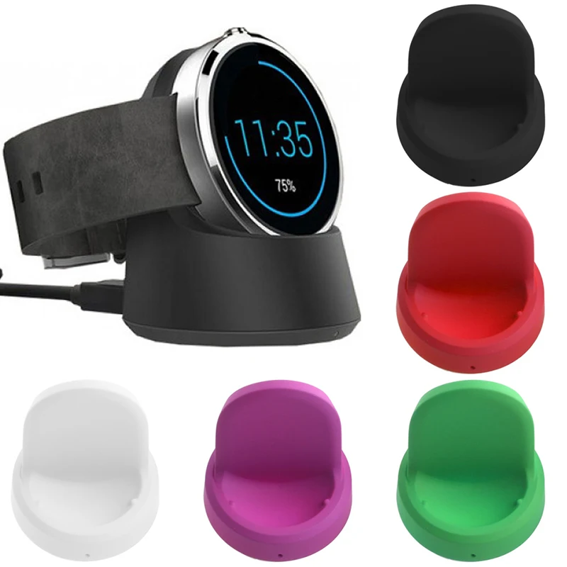 

QI Wireless Charging Cradle Dock Charger Cable Compatible For S2 SM-R732 R720 for Smart Watch L21D