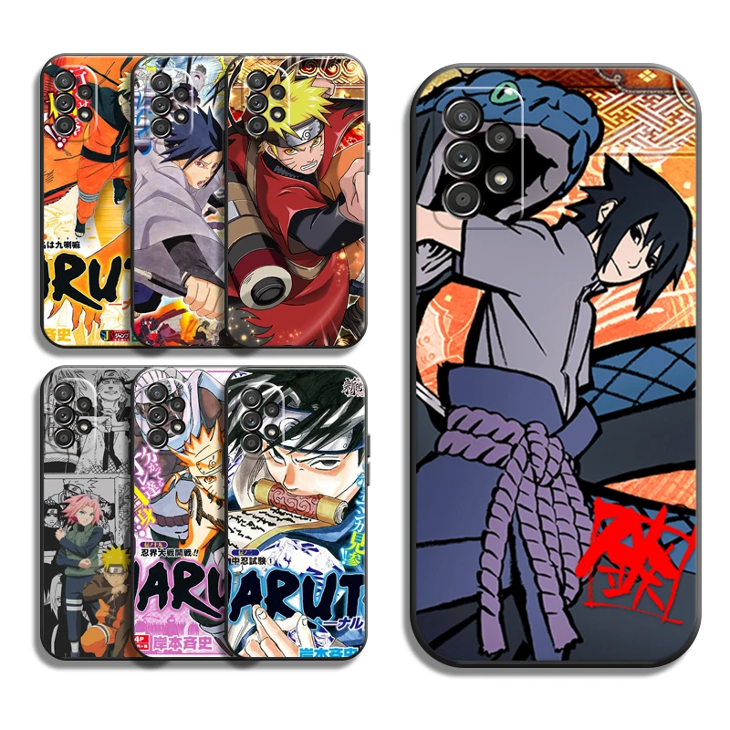 

Naruto Japanese Anime Phone Cases For Samsung Galaxy A31 A32 A51 A71 A52 A72 4G 5G A11 A21S A20 A22 4G Coque Back Cover Funda
