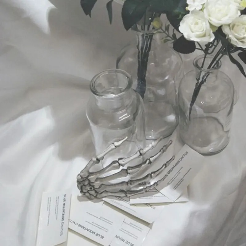 11 пар Хэллоуин скелет когти косплей реквизит Череп руки для Хэллоуина страшные