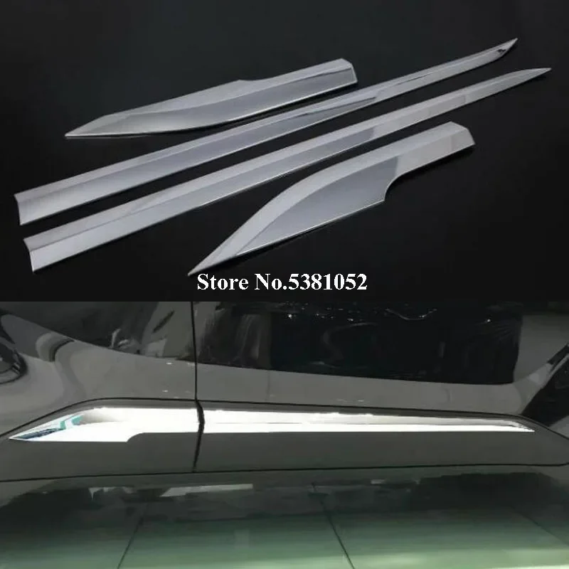 Хромированная полоса для боковой двери из АБС-пластика Toyota CHR C-HR 2021 2020 2017 2018 2019