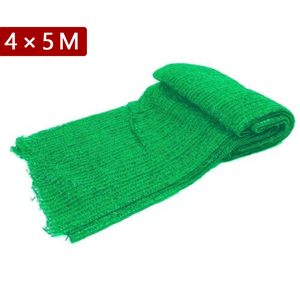 

4*5M 2-pin Green Dust-proof Net Construction Site Cover Earth Net Environmental Protect Plants Birds Deer Poultry Best Fencing