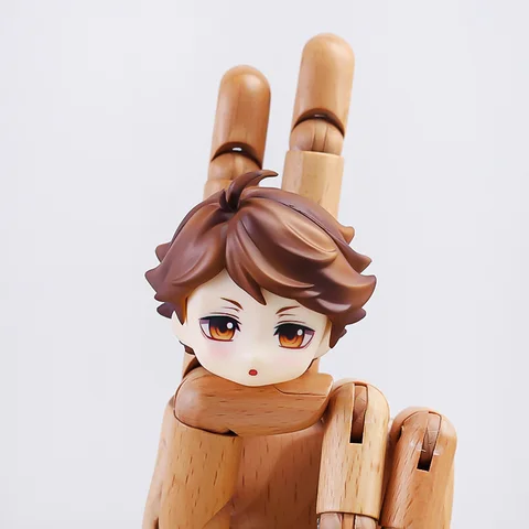 Ob11 Кукла Пластиковая замена волос Кукла Волосы Голова Форма Аксессуары для Obitsu11 Gsc Body 1/12 Bjd Голова Ракушка Кукла Тело Мальчик Девочка