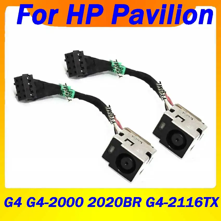 

1Pcs New Laptop DC Power Jack Cable For HP 11-K 13-D 13-AH 13-U 17-BY 13-S 15-AU Charging Port Connector