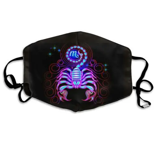 

12 constellation Face Mask adult Happy New Year 2022 Covers Fashion Mouths Protective Masks Halloween