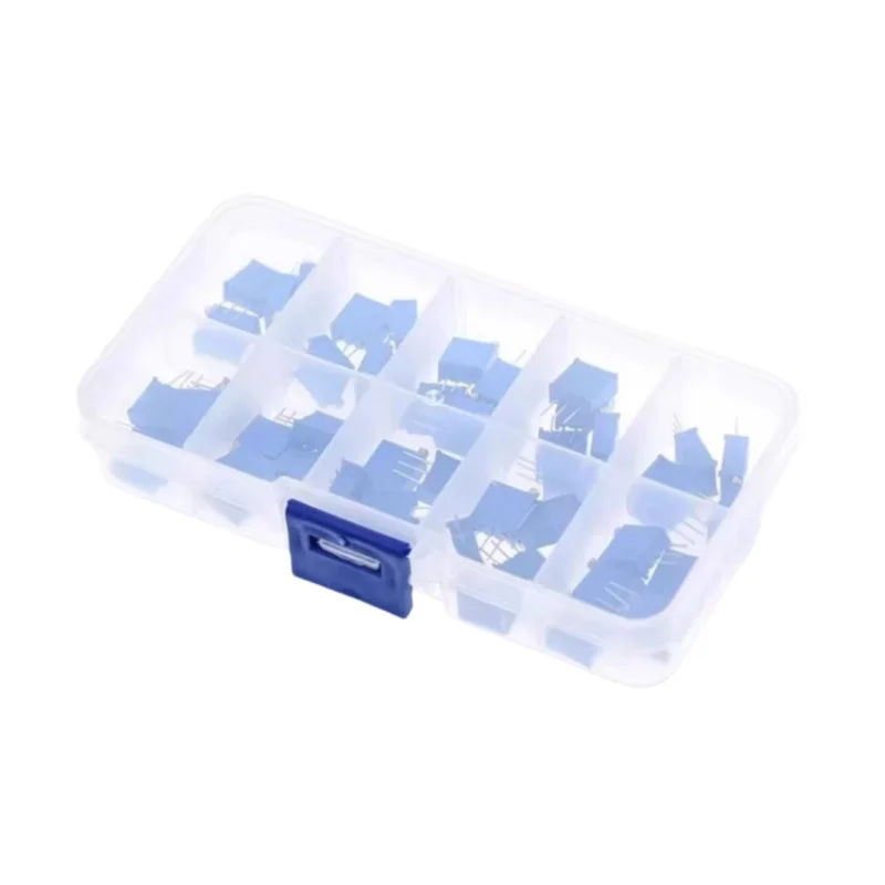 50 шт./лот комплект сделай сам электронный 3296 Вт многооборотный триммер