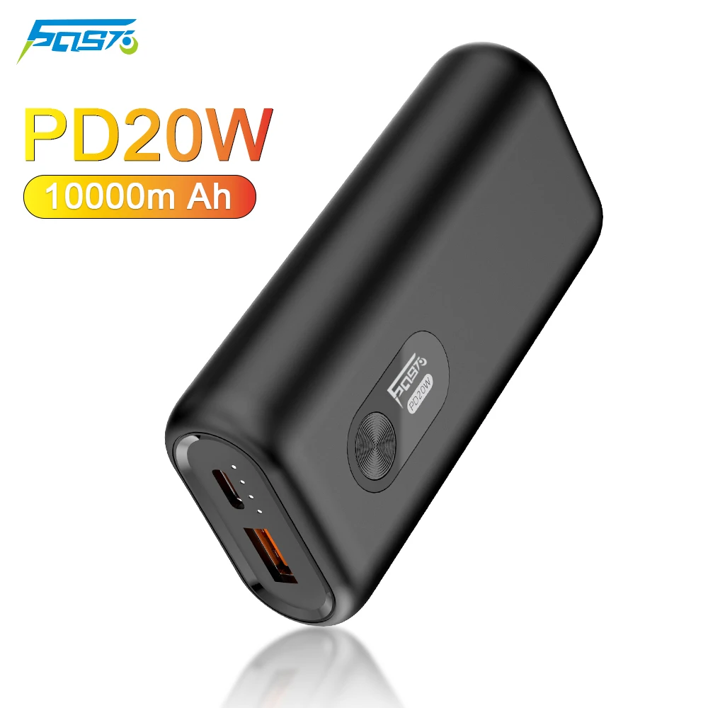 

Power Bank 10000mAh/5000mAh 20W PD Quick Charge Powerbank Portable External Charger For iPhone 14 13 12 Pro Max Samsung Xiaomi