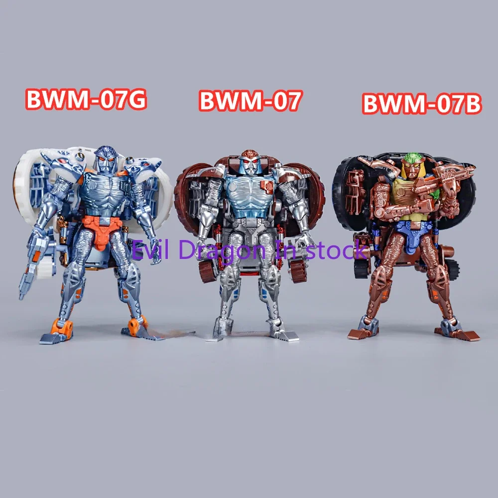 В наличии игрушки-трансформеры TransArt TA BWM-07 BWM-07B BWM-07G METAL Rattrap Beast Wars BW Фигурка в