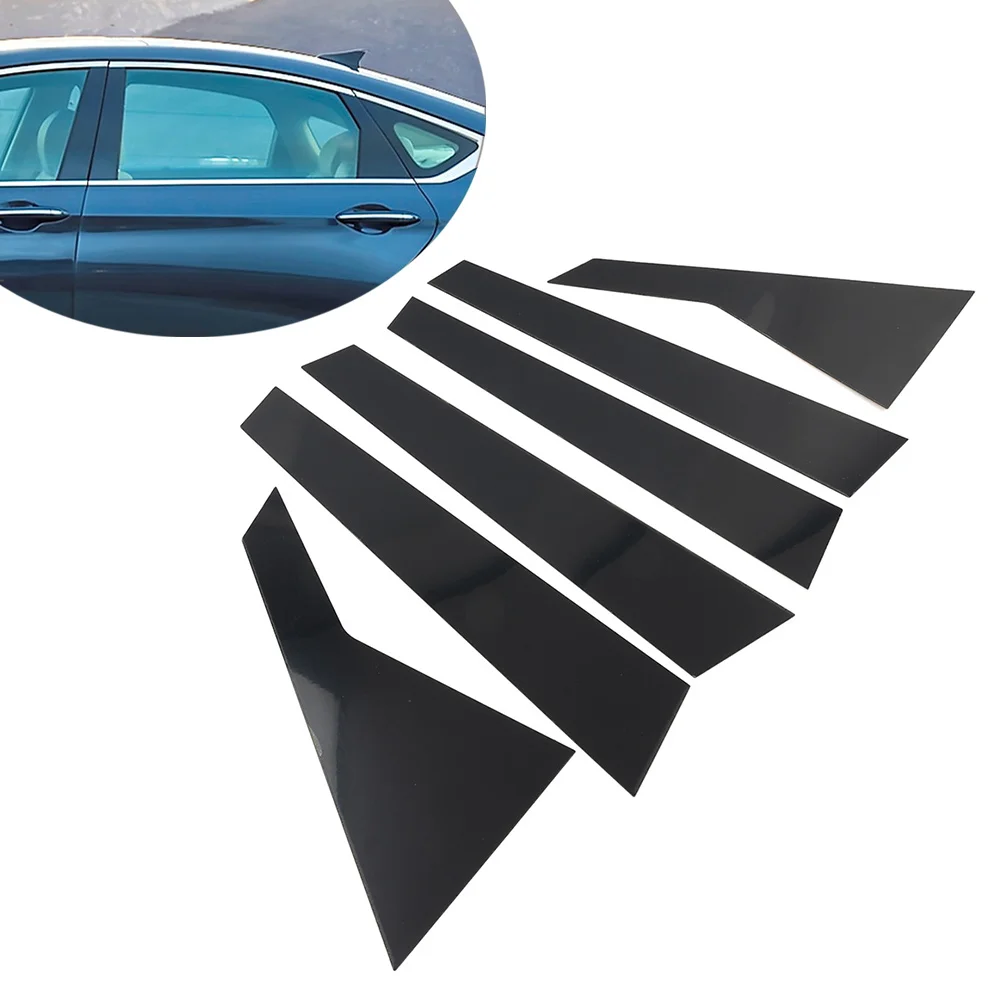 

6 шт. комплект накладки на стойку окна двери автомобиля для Hyundai Genesis G80 2015 2016 2017 2018 2019 2020 2021 2022