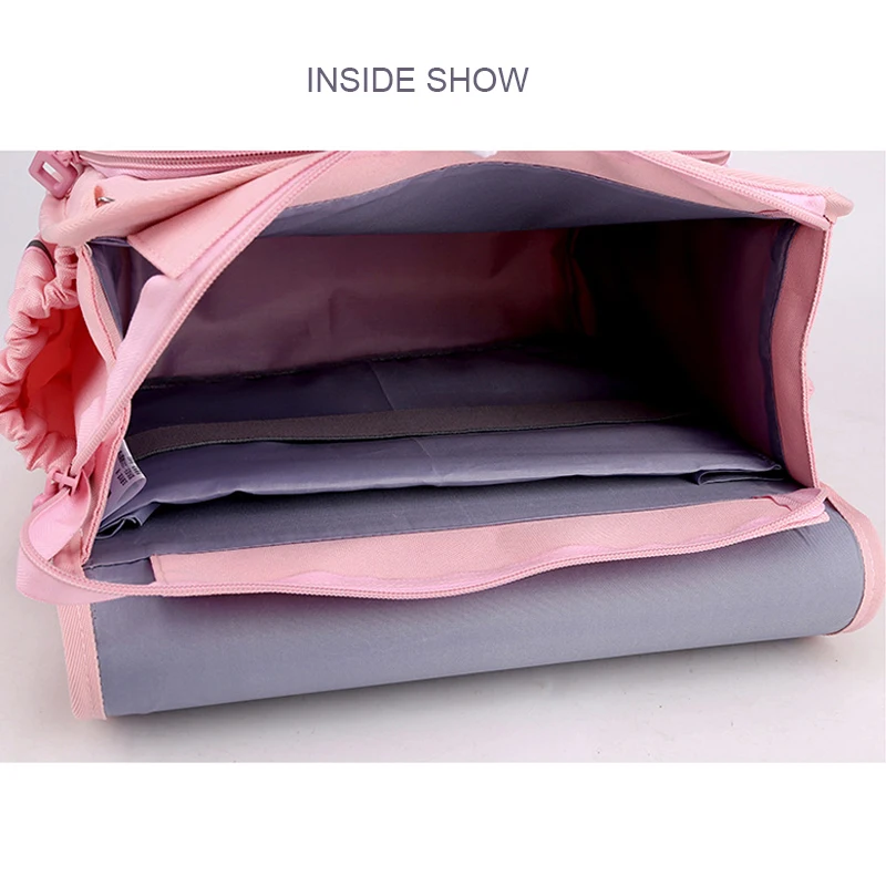 New Princess Girls School Bags Kids Backpacks Mochila Femenina Cartoon Pink Primary School Students Knapsack Children Bookbag