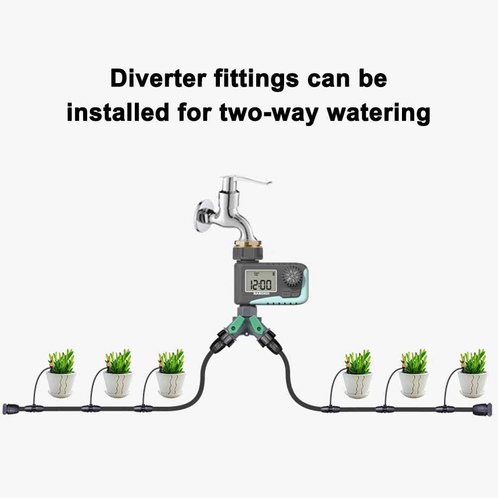 Устройство управления поливом сада с умным ЖК-экраном автоматический контроллер