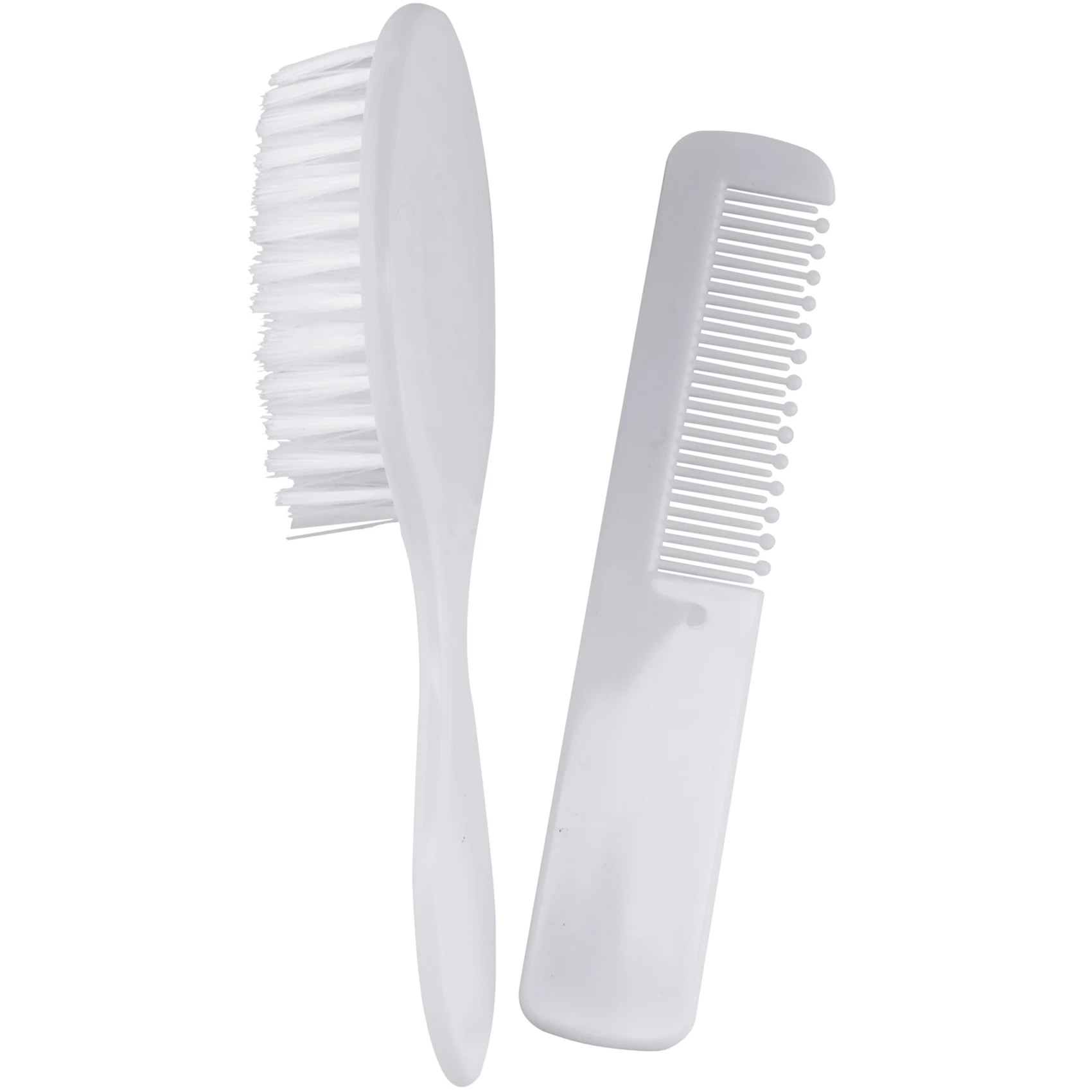 

Headwear Baby Girls Boys White Hairbrush Newborn Hair Brush Infant Plastic Comb Head Massager