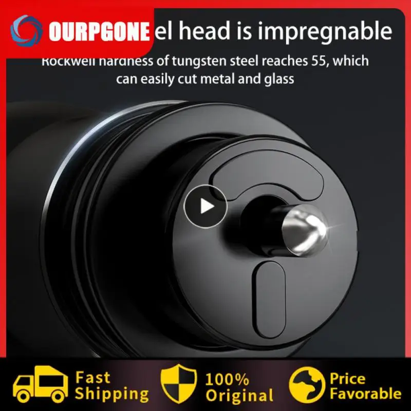 

1~8PCS Car Safety Hammer Auto Emergency Glass Window Breaker Seat Belt Cutter Life-Saving Car Emergency Aluminum Alloy Escape