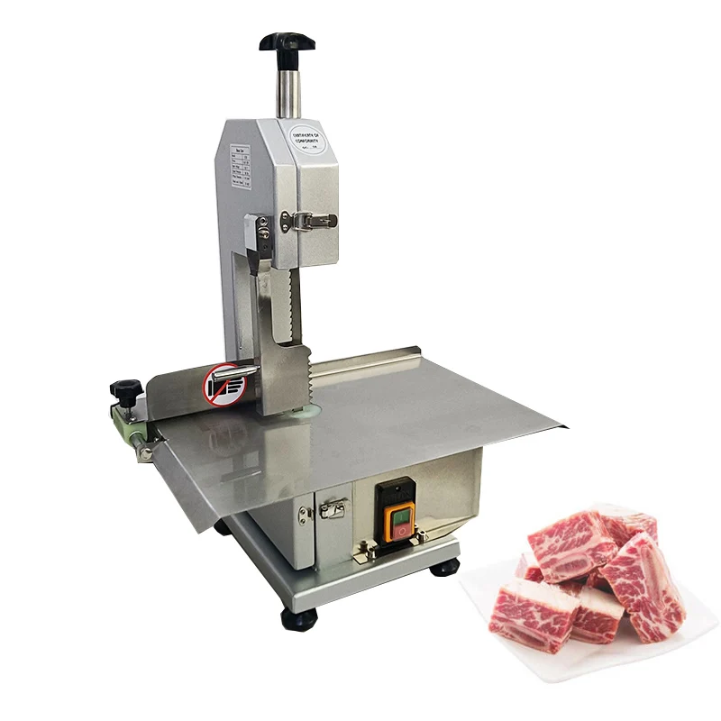Commercial Bone Saw Stainless Steel Electric Desktop Cutting Beef And Mutton Chop Bone Home Food Processing Machine