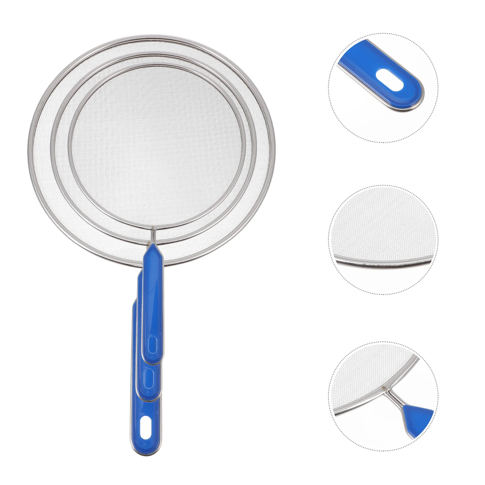 

Splatter Screen Grease Guard Frying Pan Cooking Oil Kitchen Meshscald Proof Cover