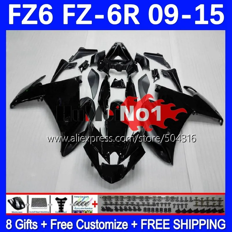 

Корпус для YAMAHA FZ 6R FZ-6R FZ6R 09 10 11 12 13 14 15 166MC.210 FZ6 FZ6N 2009 2010 2011 2012 2013 2014 2015 обтекатель матовый черный