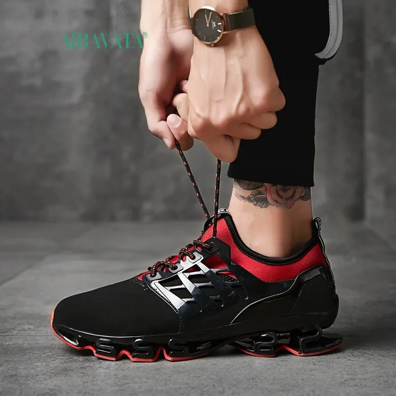 Mens Style Shoes Hot Sale Fashion Sports Running Shoes Comfortable Soft Non-Slip Casual Sneakers Male Fitness Training