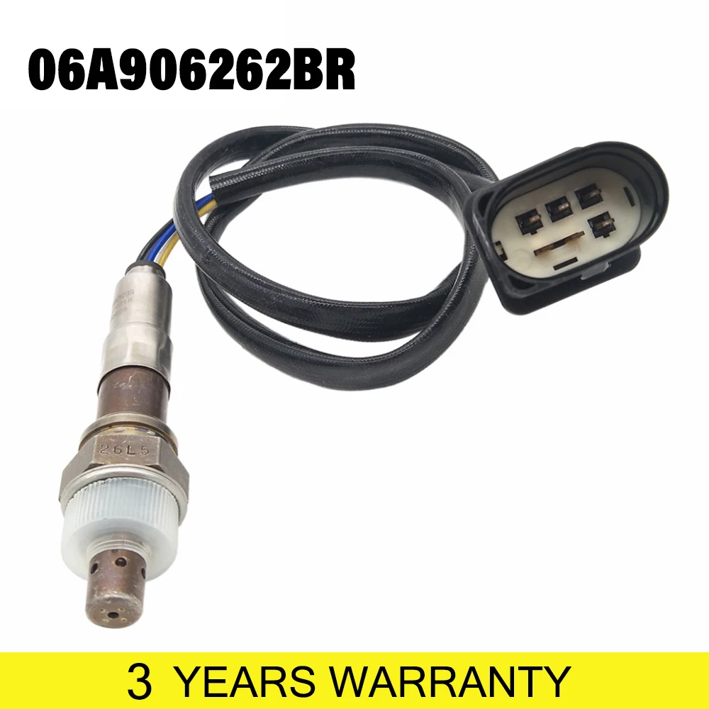 

06A906262BR Car Accessories For AUDI A3 VW golf Jetta SEAT Altea SKODA Octavia 5Wire Oxygen Sensor 06A 906 262 BR 06A906262CF